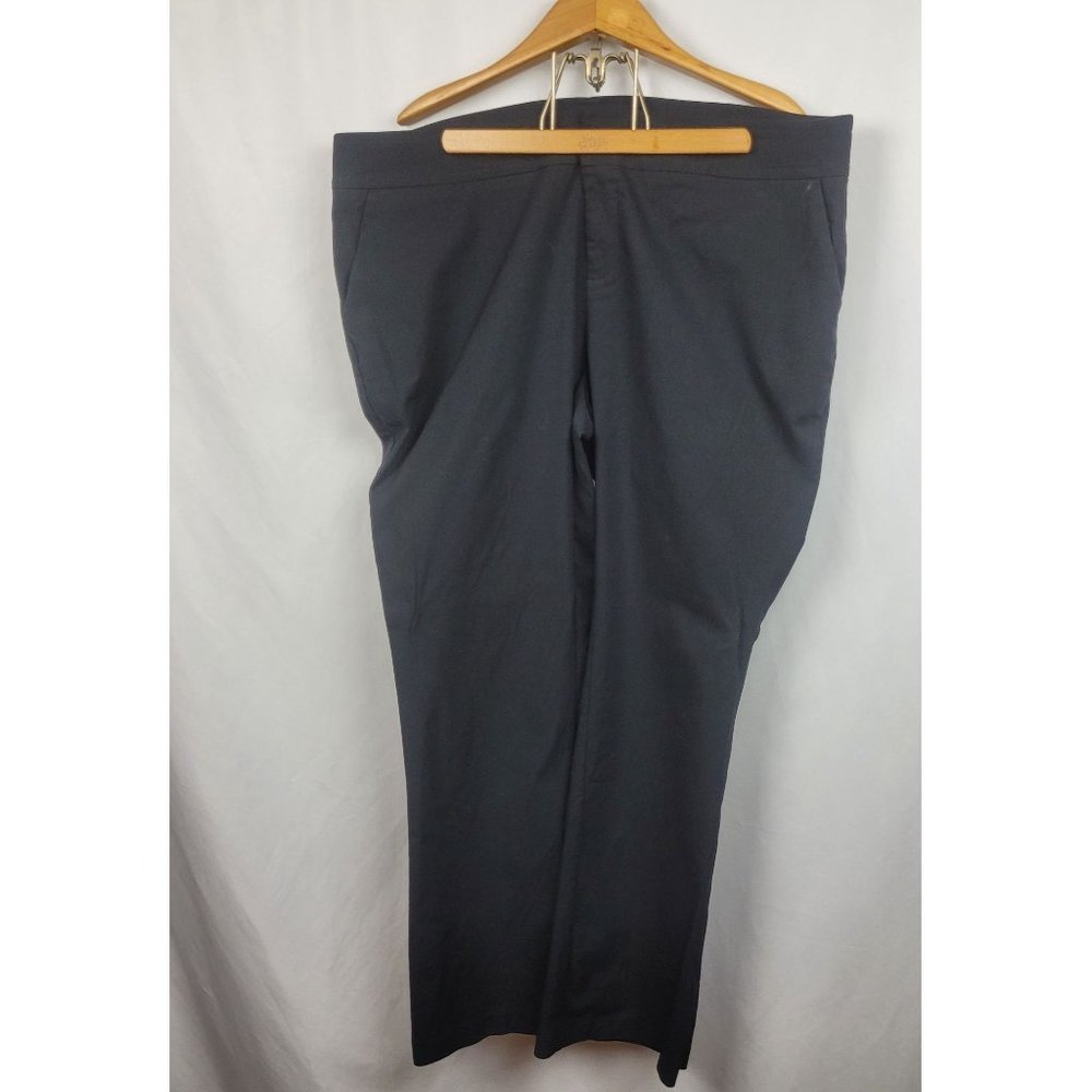 Studio By Torrid Trouser Boot Stretch Work Black … - image 1